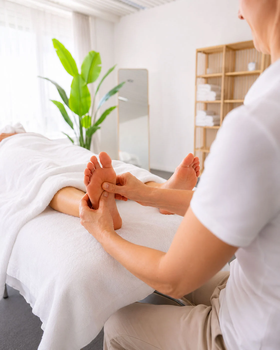 Fussreflexzonenmassage – Praxis an der Holzmoosrütistrasse in Wädenswil