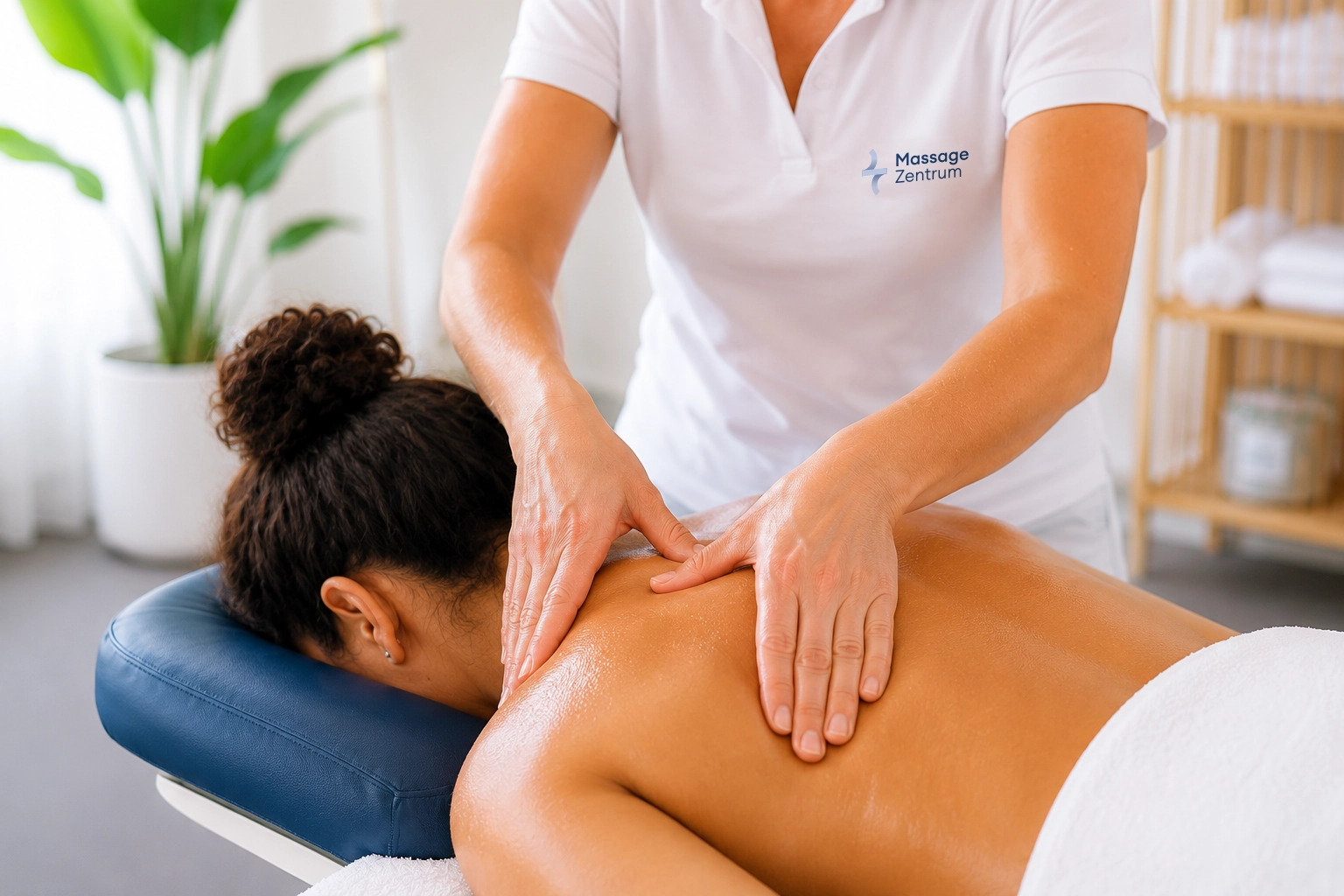 Klassische Massage an Rücken und Schultern – Praxis in Wädenswil